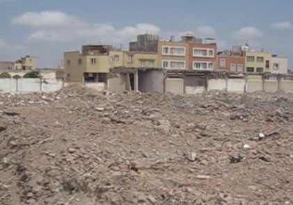 کارخانه بزرگ ریسندگی و بافندگی کاشان به ویرانه تبدیل شد + فیلم
