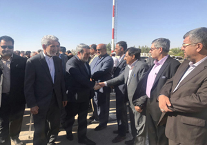 بازدید وزیر کشور از محل اجرای پروژه ۴۶هزار هکتاری دشت سیستان