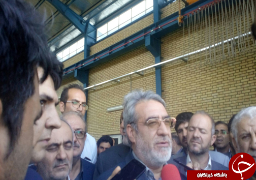 بازدید وزیر کشور از محل اجرای پروژه ۴۶هزار هکتاری دشت سیستان