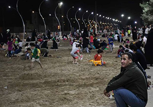 افتتاح پارک خشک خمینی شهر با مساحت 15 هزار متر مربع
