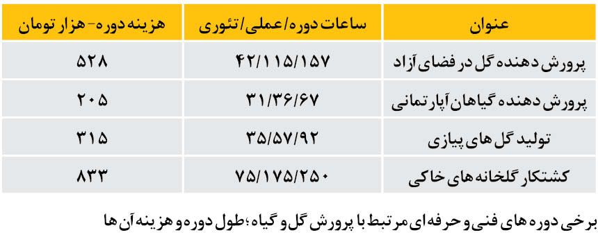 چگونه با گل و گیاهان هر ماه می&zwnj;توانید پول پارو کنید؟+ جدول