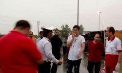 واکنش جالب سردار آزمون پس از سانحه تصادف با خودروی میلیاردی اش!