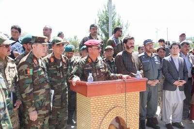 برخورد موشک طالبان به نزدیکی نشست مقامات امنیتی در غزنی