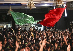 سیاه پوش شدن مردم استان سمنان در شهادت هفتمین اخترتابناک عالم