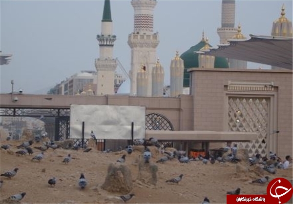 تصاویری از محل دفن امام صادق(ع) در قبرستان بقیع