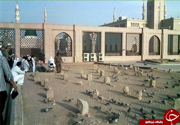 تصاویری از محل دفن امام صادق(ع) در قبرستان بقیع