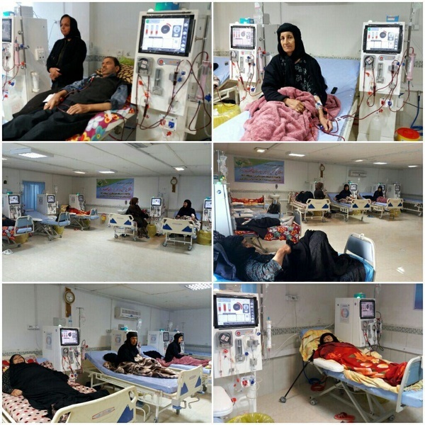 خدمت رسانی به ۶۰ بیمار دیالیزی مناطق زلزله زده بدون مشکل انجام می&zwnj;شود