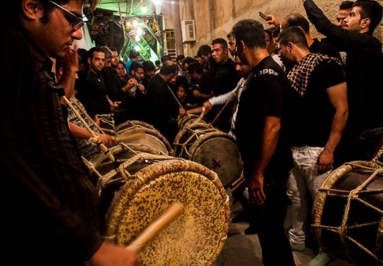 گناوه در سالروز شهادت امام صادق (ع) به سوگ نشست