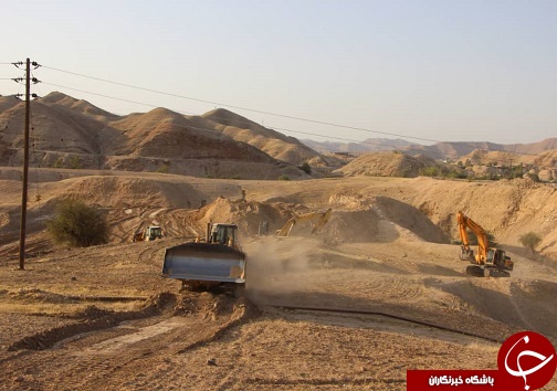 کلنگ پروژه های عمرانی در مسجدسلیمان به زمین زده شد