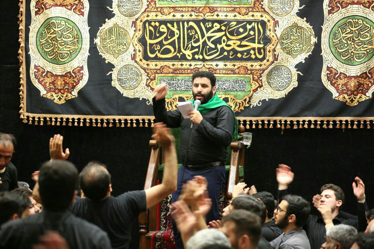 گزارش تصویری از مراسم عزاداری امام صادق (ع)