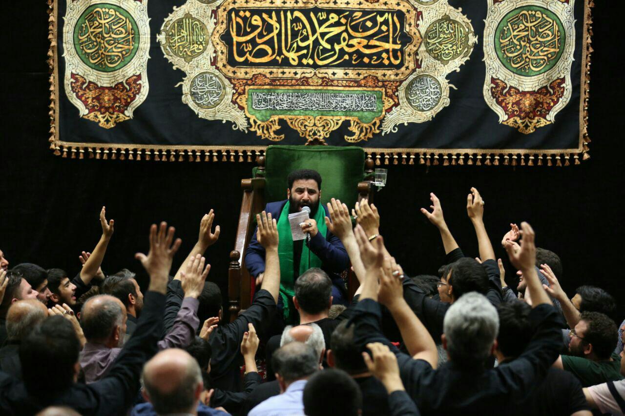 گزارش تصویری از مراسم عزاداری امام صادق (ع)