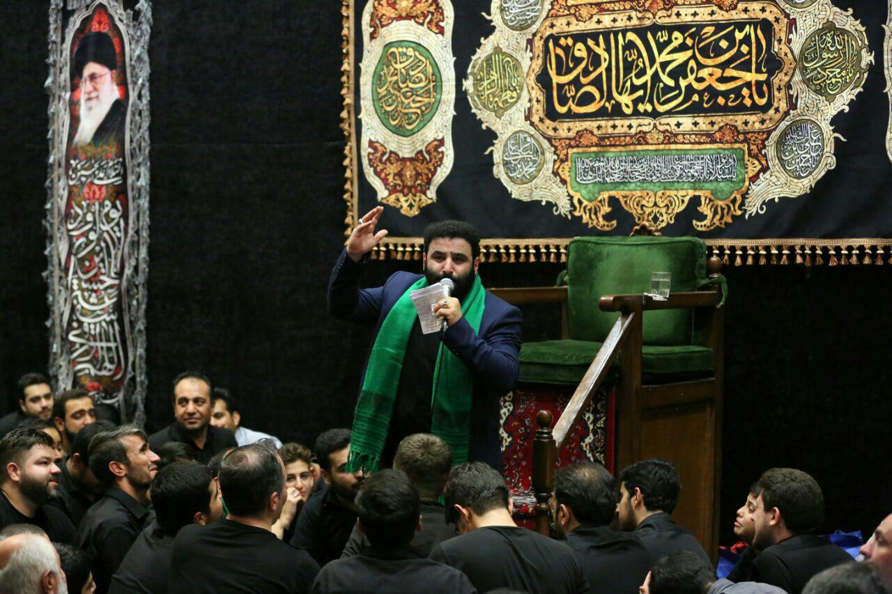 گزارش تصویری از مراسم عزاداری امام صادق (ع)