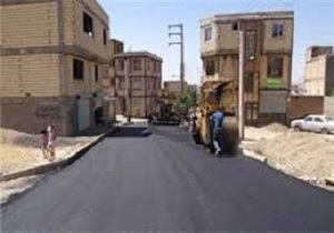 آغاز عملیات آسفالت معابر شهرک‌های سنندج