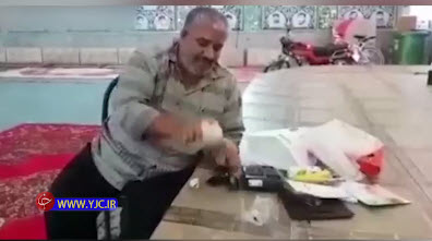 کالای خارجی زیر دستان رئیس خرد شد+ فیلم