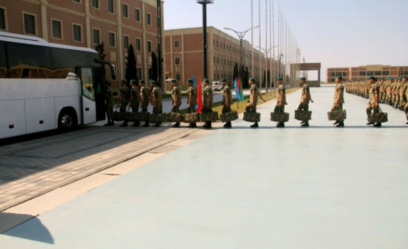 اعزام نظامیان تازه نفس جمهوری آذربایجان به افغانستان