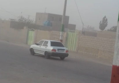 وضعیت نامناسب آب و هوا در شهرک محمد شاه&zwnj;کرم + فیلم