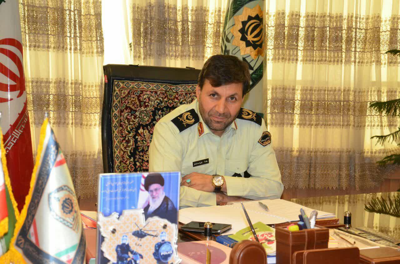 پيام تبريک فرمانده انتظامی استان کرمان به مناسبت هفته قوه قضائيه