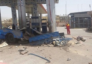 ۴ مصدوم در انفجار پمپ بنزین فاروج