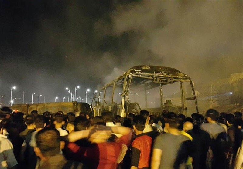 اسامی جان باختگان حادثه برخورد تانکر با اتوبوس در سنندج اعلام شد