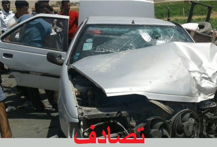 تصادف درگناوه ۲ کشته داشت