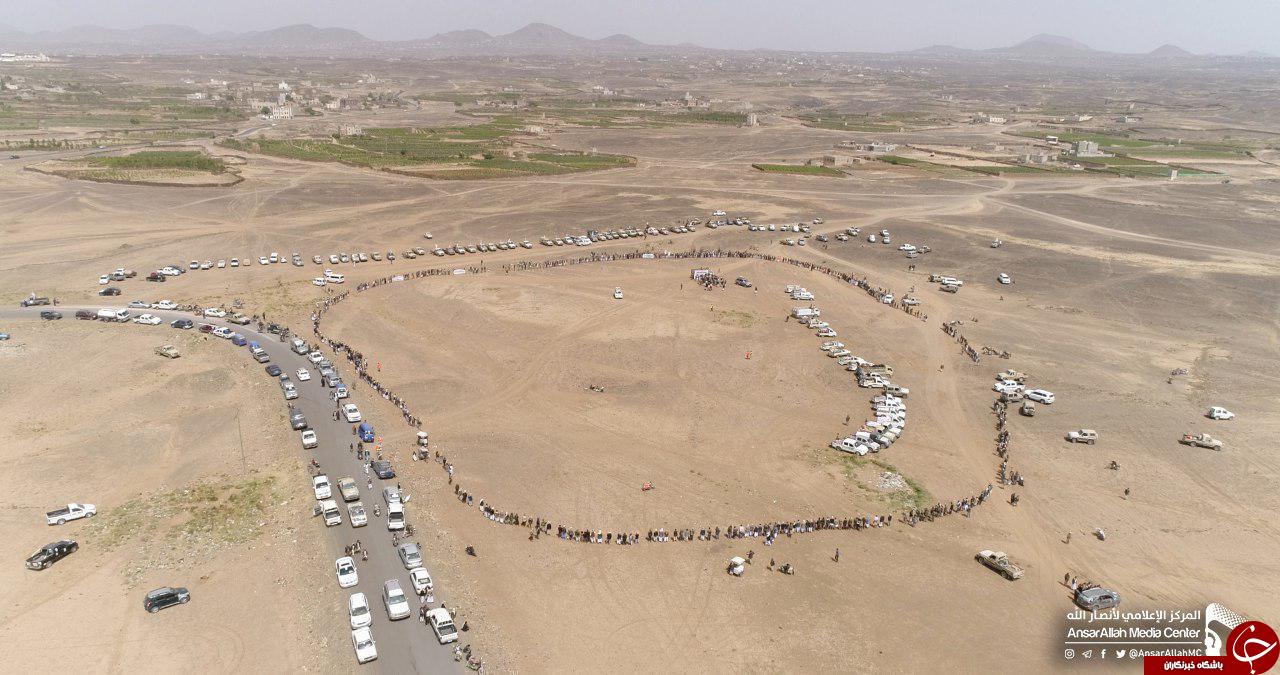 اقدام زیبا و تحسیین&zwnj;برانگیز قبیله &laquo;ارحب&raquo; برای حمایت از رزمندگان یمنی+تصاویر