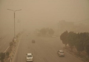 وزش باد شدید و  گرد وخاک در نیمه شرقی استان خراسان جنوبی