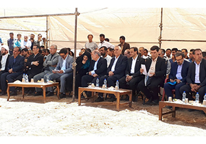 کلنگ زنی درمانگاه تأمین اجتماعی اردل