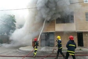 آتش سوزی در مرکز توانبخشی معلولین اهواز