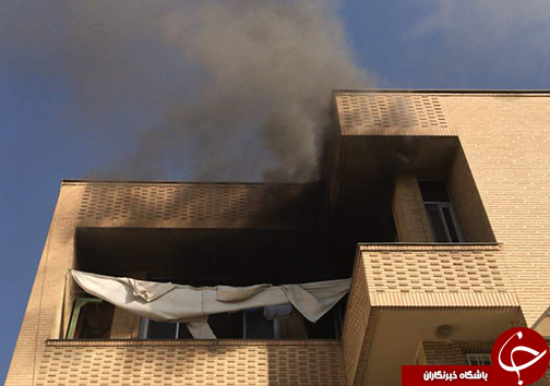 آتش سوزی در منزل مسکونی شیراز