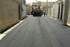 نهضت آسفالت در گناوه ادامه دارد