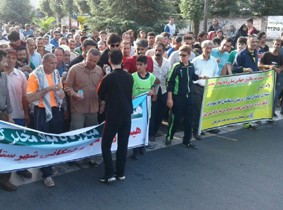 همایش پیاده روی خانوادگی در فومن