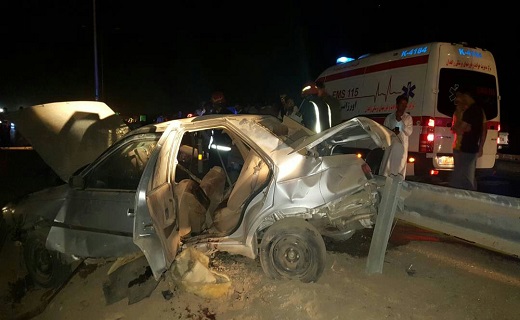تصادف مرگبار درزاهدان +عکس