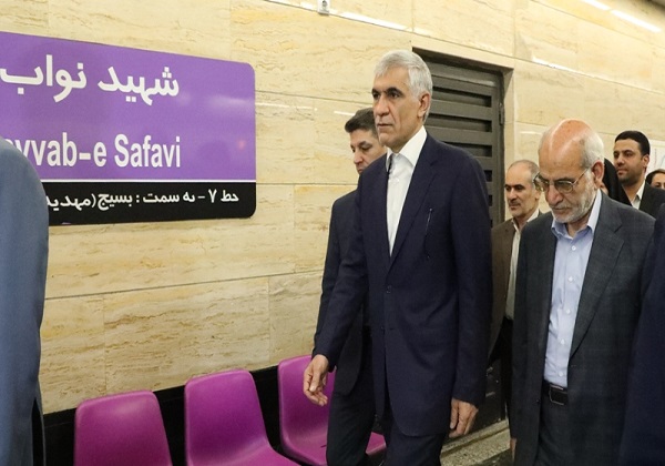 آغاز مسافرگیری در خط ۷ متروی تهران