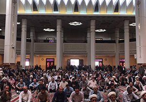 مراسم بزرگداشت آیت الله حدائق در حرم مطهر شاهچراغ (ع)