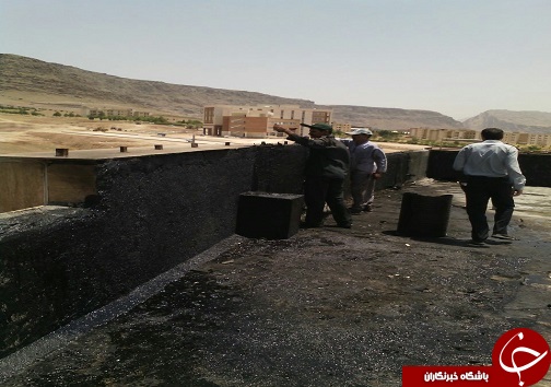 آتش سوزی در دانشگاه لرستان+عکس