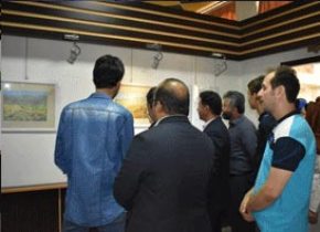 گشایش نمایشگاه نقاشی رنگ و نقش در صومعه سرا