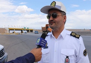 خودروی سواری دنا در محور دامغان_سمنان واژگون شد