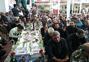 تشییع شهید مدافع وطن در بیرجند
