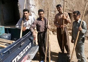 توزیع آتش کوب بین جوامع محلی منطقه حفاظت شده باشگل