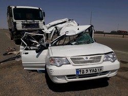 حادثه خونین جاده قم گرمسار با سه کشته