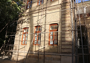 احیا ساختمان تاریخی منشی باشی شیراز