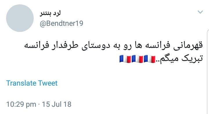 واکنش طرفداران به قهرمانی فرانسه در جام جهانی 2018 +تصاویر