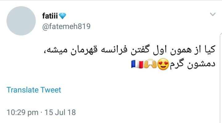 واکنش طرفداران به قهرمانی فرانسه در جام جهانی 2018 +تصاویر
