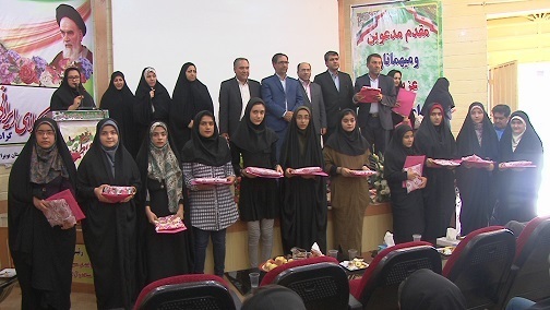 تجلیل از دختران در سالروز میلاد کریمه اهل بیت