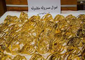 کشف یک و نیم کیلوگرم طلا از مخفیگاه سارقان منزل