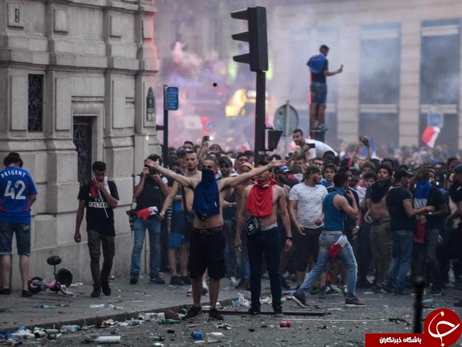 بازداشت بیش از ۵۰۰ فرانسوی طی برگزاری جشن ملی فرانسه