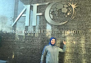دعوت بانوان همدانی به مسابقات فوتبال قهرمانی آسیا