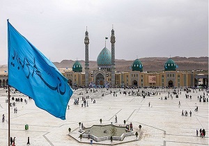 کاروان زیرسایه خوشید در دهه کرامت مهمان مسجدمقدس جمکران است