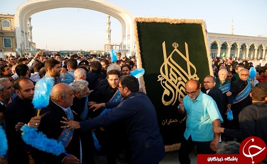 کاروان زیرسایه خوشید در دهه کرامت مهمان مسجدمقدس جمکران است