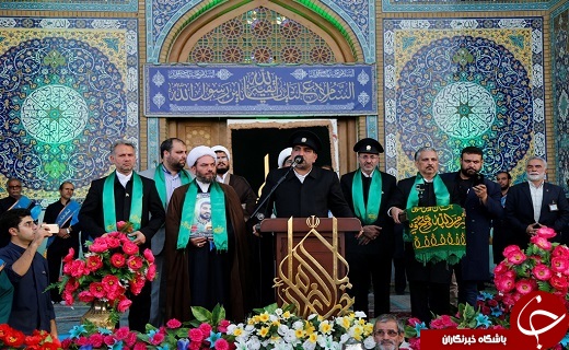 کاروان زیرسایه خوشید در دهه کرامت مهمان مسجدمقدس جمکران است